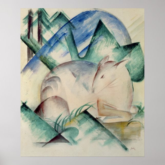 Spipande Hjort Poster (Framsidan)