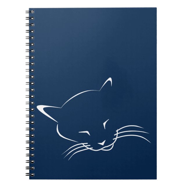 Spipande katt anteckningsbok (Framsidan)