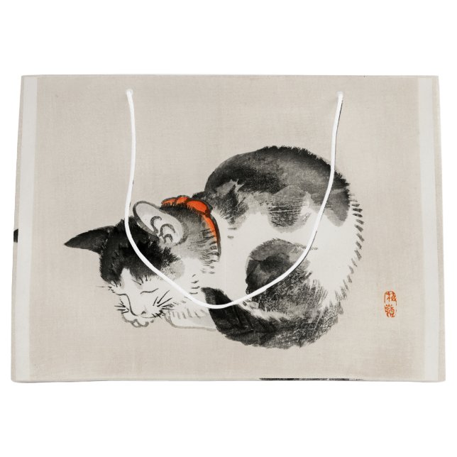 Spipande katt Hooded Sweatshirt (Framsidan)