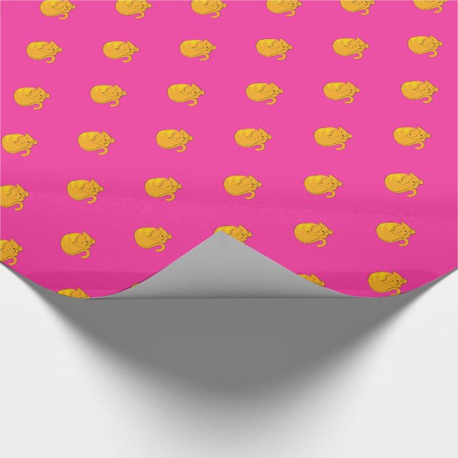 Spipande katt presentpapper (Hörn)