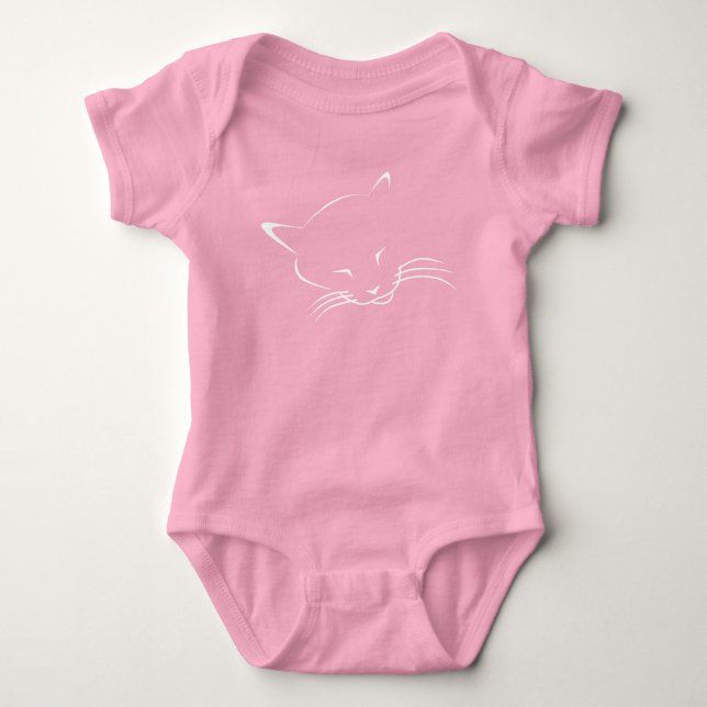 Spipande katt t shirt (Framsida)