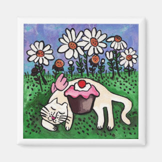 Spipande Kattunge Angel Magnet