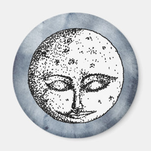 Spipande Måne Magnet