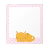 Spipande Orange Tabby katt