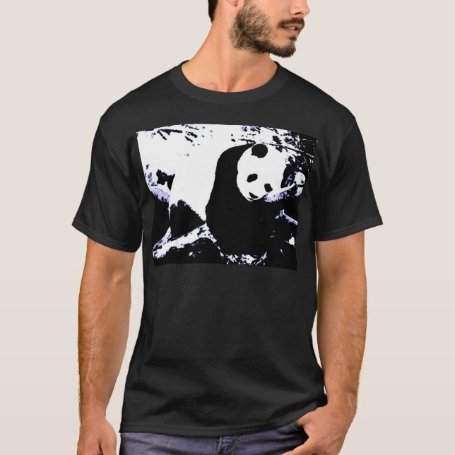 Spipande Panda Tee (Framsida)