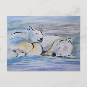 Spipande Polar Vykort