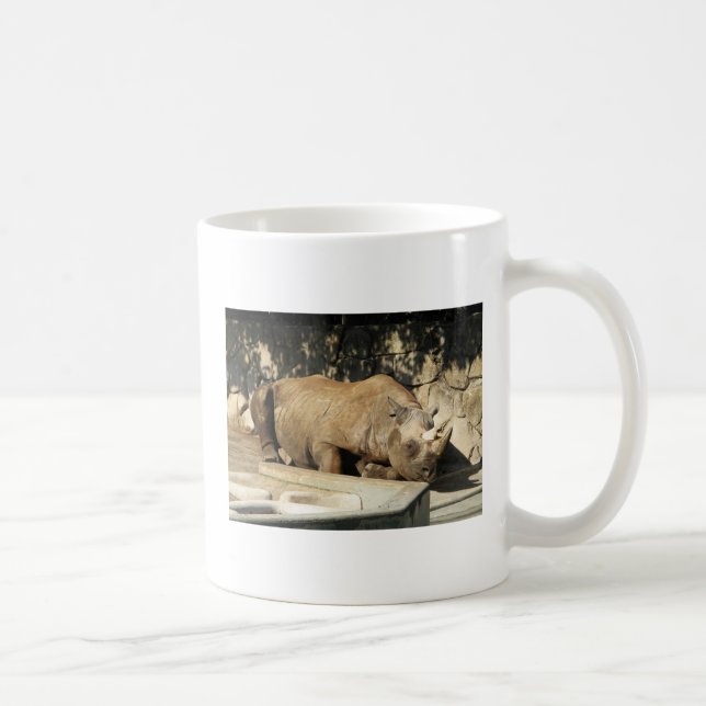 Spipande Rhino Kaffemugg (Höger)
