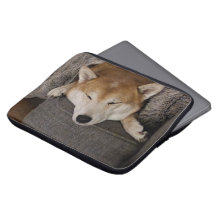 Spipande Shiba Inu bärbar dator Fodral