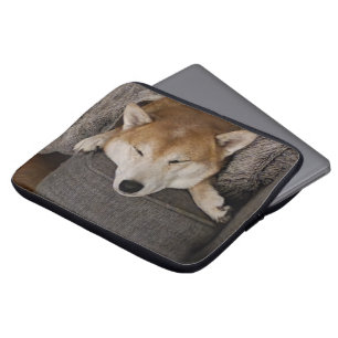 Spipande Shiba Inu bärbar dator Fodral