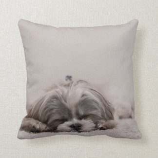 Spipande Shih tzu Pillow, Spipande Hund Kudde