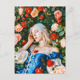 Spipande skönhet bland Ro Vykort