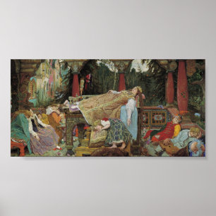 Spipande skönhet i Pavilion Poster