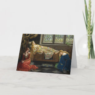 Spipande skönhet John Collier Kort