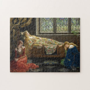 Spipande skönhet John Collier Pussel