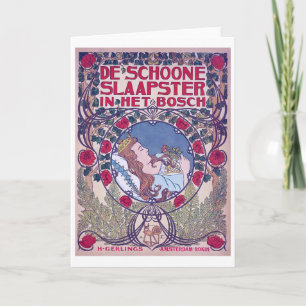 Spipande skönhet, täckmantel Art, Van Caspel Kort