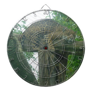 Spipande tigern på Träd, skogen, naturen, vilda dj Darttavla