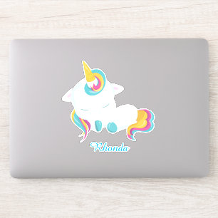 Spipande Unicorn Charm Klistermärken