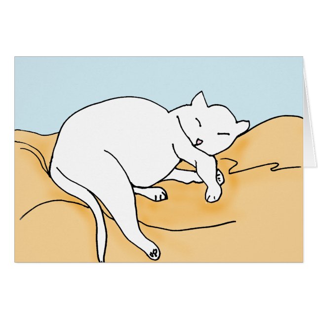 Spipkatt II Hälsningskort (Framsidan Horizontal)