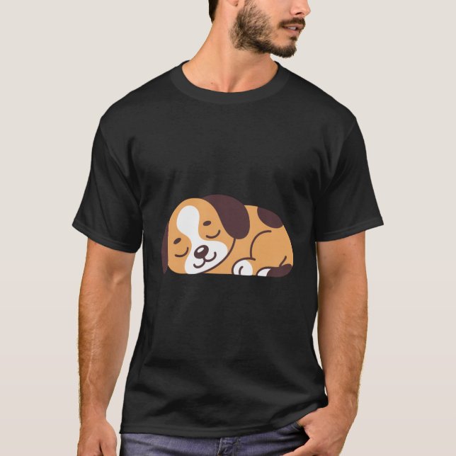 Spipskiffer - Utelöjd Hund design T Shirt (Framsida)