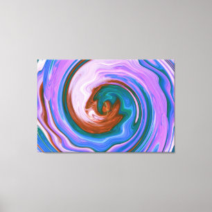 Spiral Abstrakt Artikel 5 Canvastryck