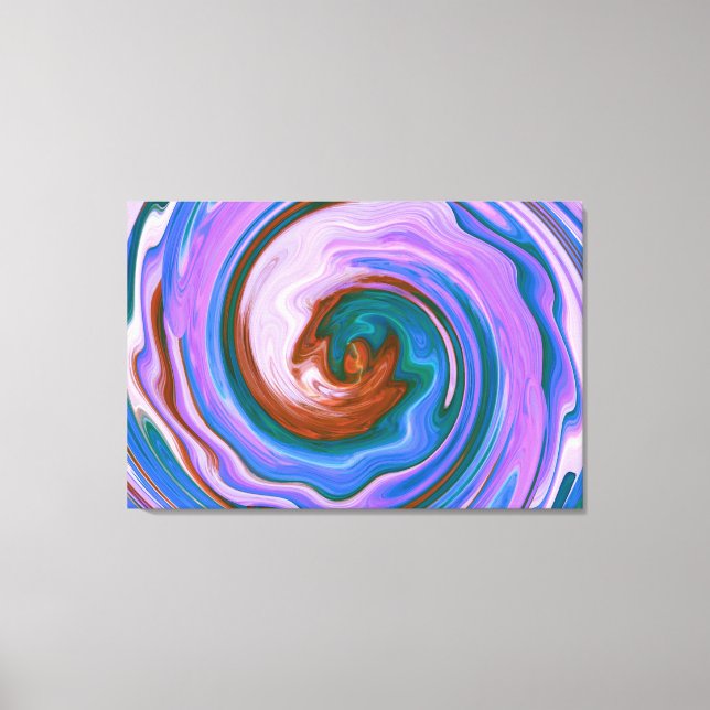Spiral Abstrakt Artikel 5 Canvastryck (Framsida)