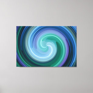 Spiral Abstrakt Artikel 7 Canvastryck