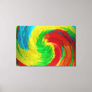 Spiral Abstrakt Artikel 8 Canvastryck