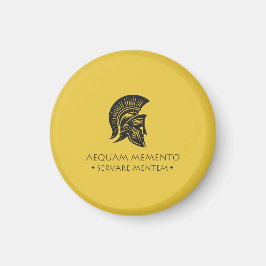 Spiral anteckningsbok Aequam memento servare mente Magnet