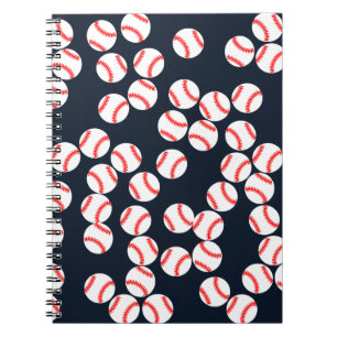 Spiral anteckningsbok för baseball