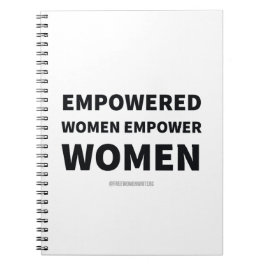 Spiral anteckningsbok för feminist