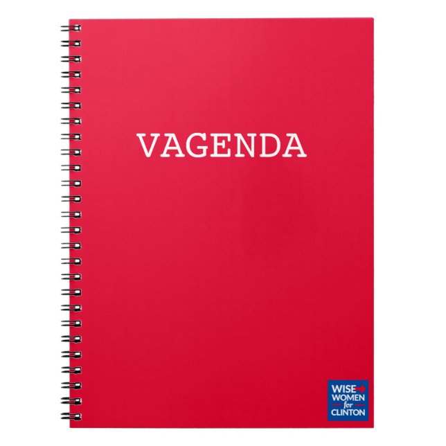 Spiral anteckningsbok för WWFC Vagenda (Framsidan)