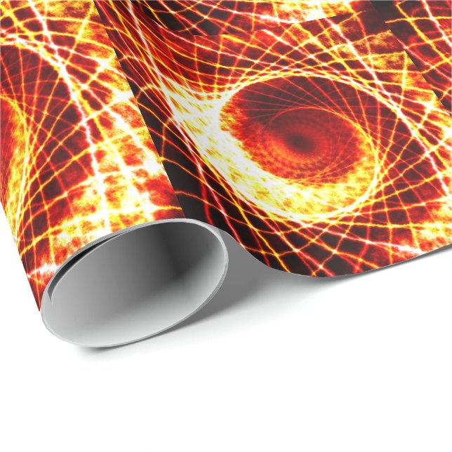 Spiral Art 1 Papper inkapsling Presentpapper (Rullad Hörn)