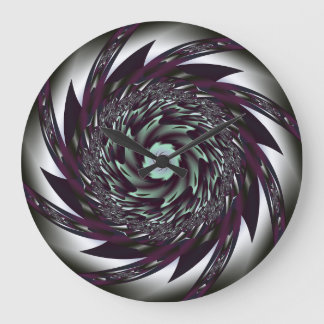 Spiral Art Wall Clock Stor Klocka