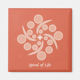 Spiral av liv magnet
