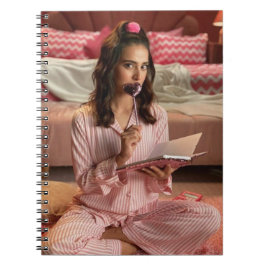 Spiral bärbar dator anteckningsbok