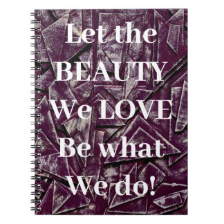 Spiral bärbar dator anteckningsbok