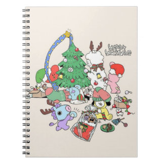 Spiral bärbar dator anteckningsbok