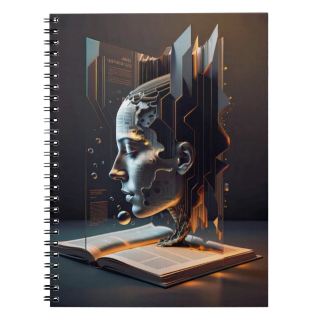 Spiral bärbar dator anteckningsbok (Framsidan)