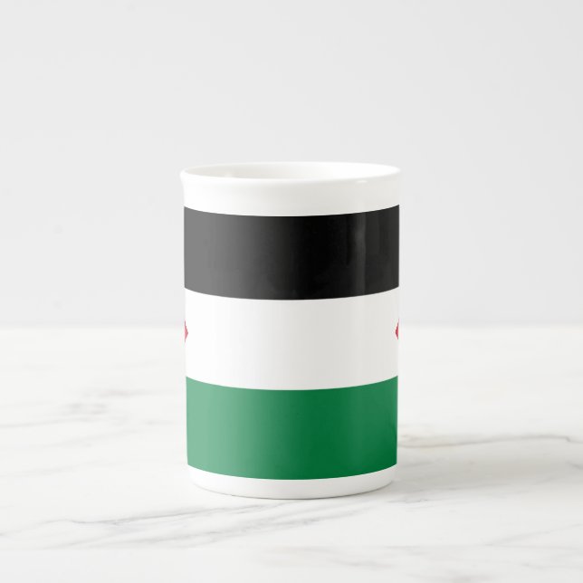 Spiral bärbar dator benporslin mugg (Framsidan)