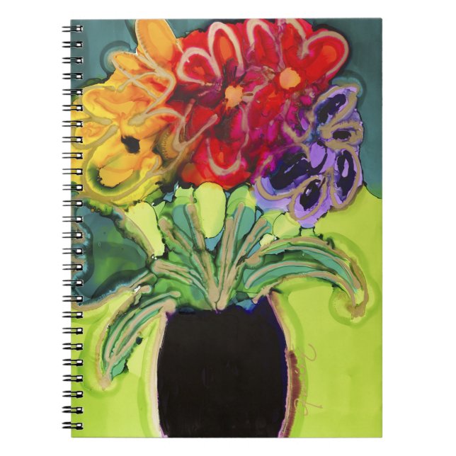 Spiral bärbar dator Journal Lovitude Angel av Kind Anteckningsbok (Framsidan)