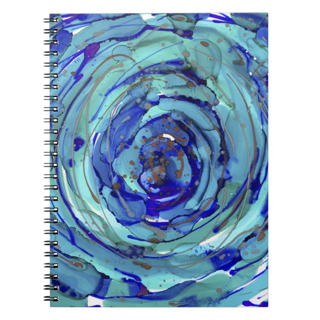 Spiral bärbar dator - löpande omvandling anteckningsbok (Framsidan)