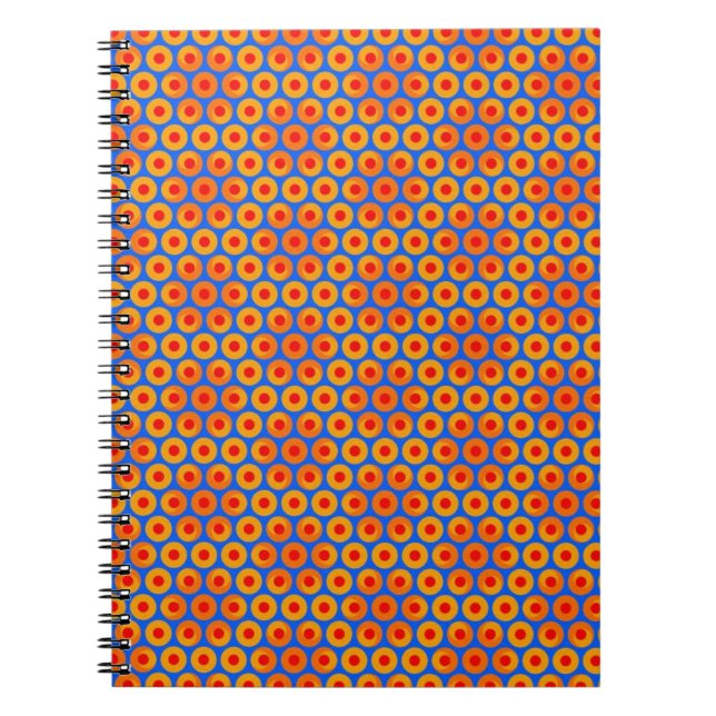 Spiral bärbar dator Mönster Anteckningsbok (Framsidan)