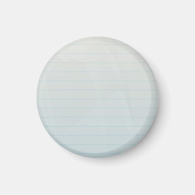 Spiral bärbar dator Papper Magnet (Framsidan)