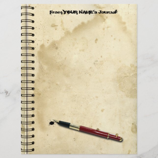 Spiral Bound Journal (Framsida)