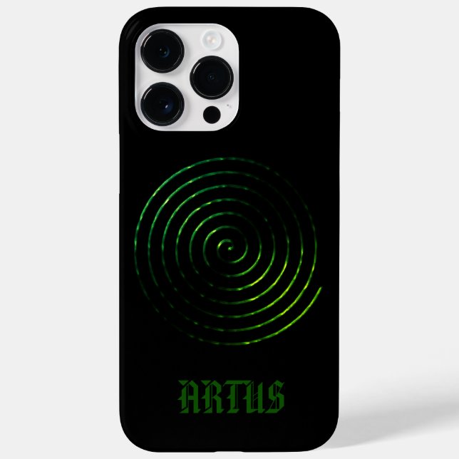 Spiral Celtic-symbol,Anpassa Fodral-Mate iPhone (Baksida)