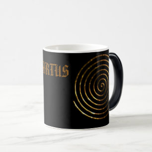 Spiral Celtic-symbol,Anpassa Magisk Mugg