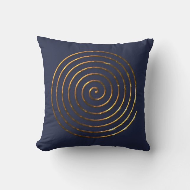 Spiral Celtic-symbol Kudde (Framsida)
