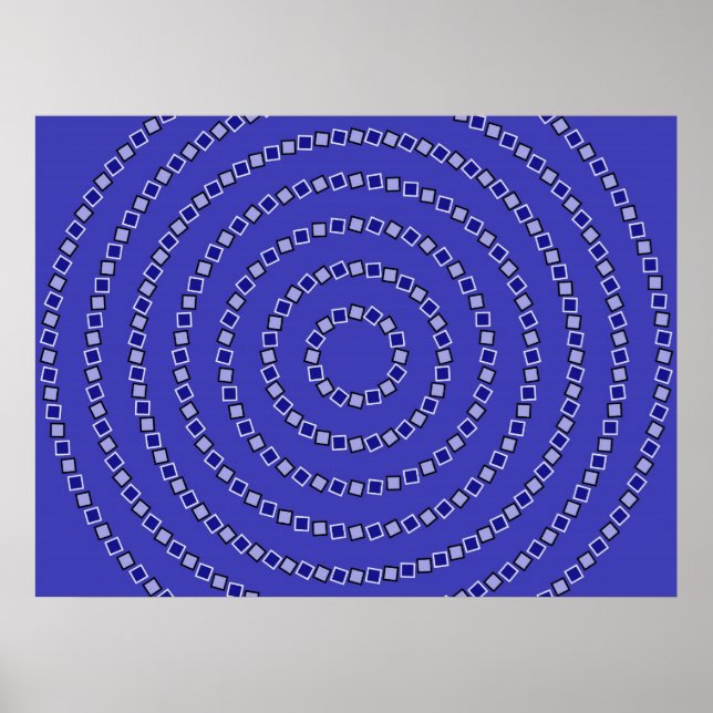 Spiral Circles Poster (Framsidan)