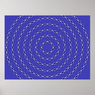 Spiral cirklar poster