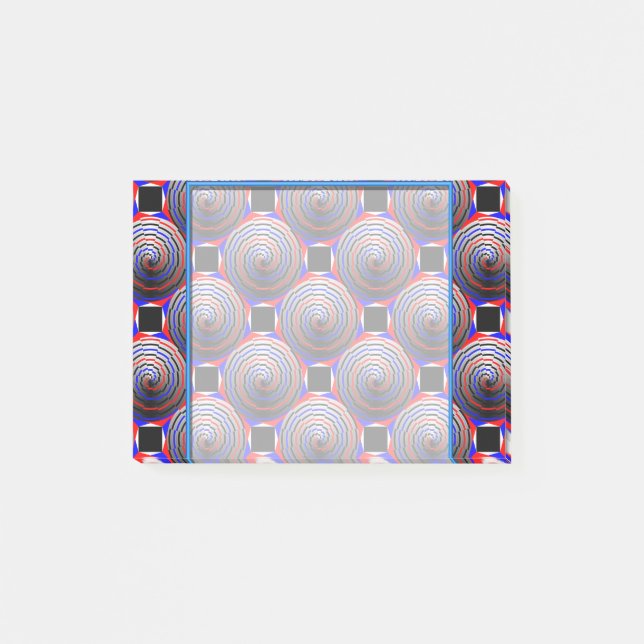 Spiral Cone av Kenneth Yoncich Post-it Block (Framsida)